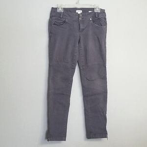 Calvin Klein Skinny Fit Low Rise Gray Jeans Size 4